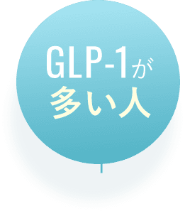 GLP-1が多い人